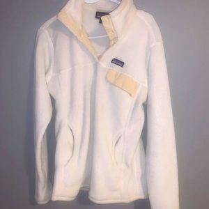 Cream fleece Patagonia